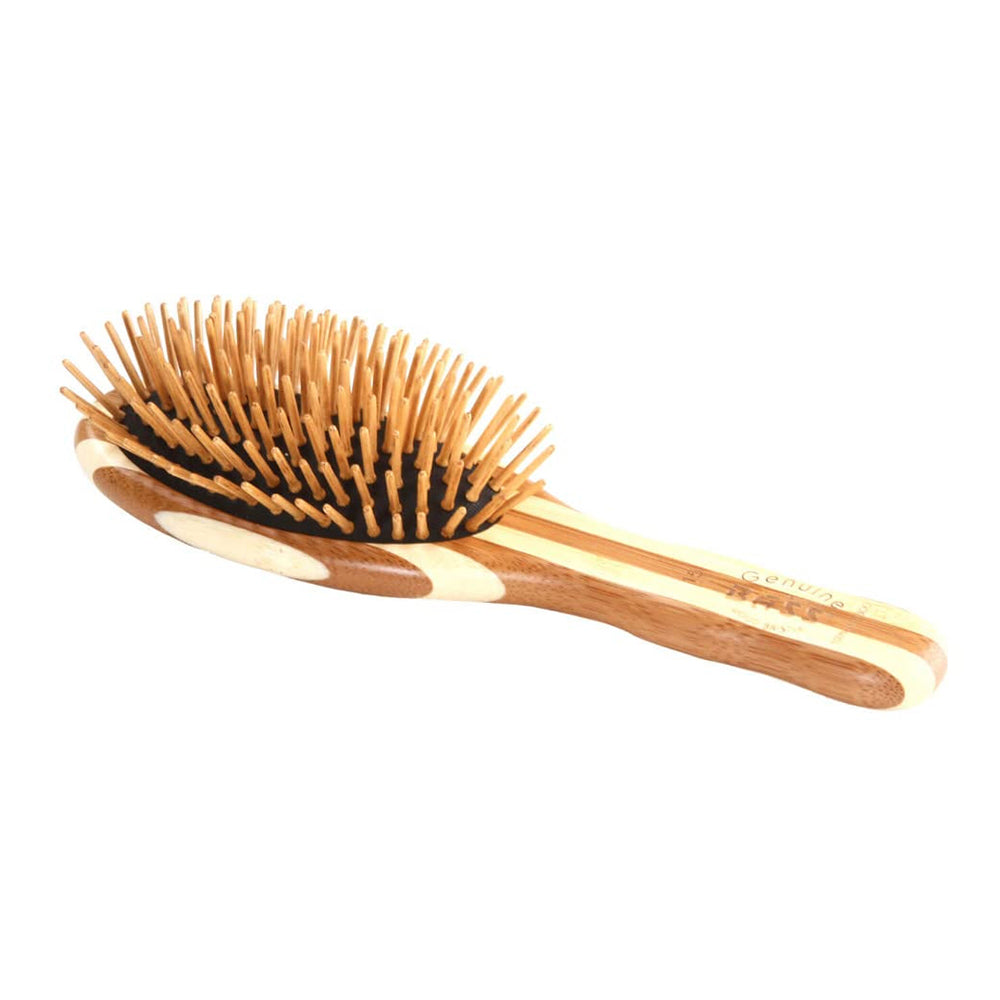 Bass Brushes 220730 Small Oval Cushion Wood Bristles Wood Brush 1Ea